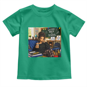 Funny Back To School Doll Face Meme Toddler T Shirt Coffee Teacher Gift TS12 Irish Green Print Your Wear