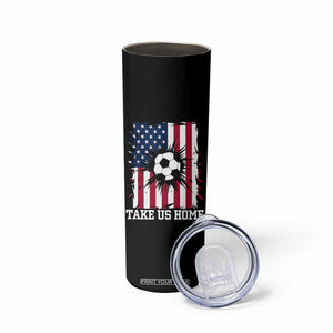 USA Soccer Game Day Skinny Tumbler Take Us Home TS12 Print Your Wear