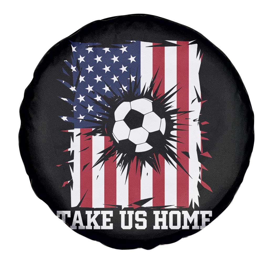 USA Soccer Game Day Spare Tire Cover Take Us Home TS12 Print Your Wear