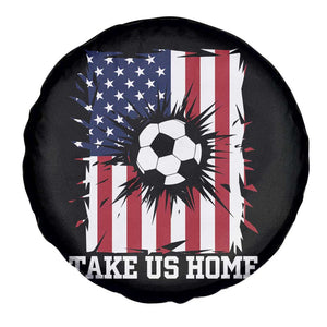 USA Soccer Game Day Spare Tire Cover Take Us Home TS12 Print Your Wear