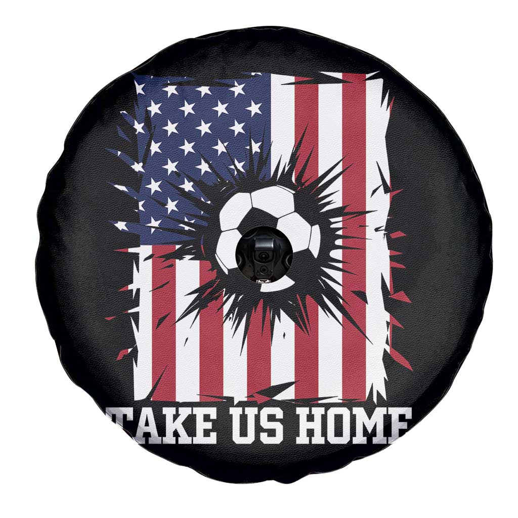 USA Soccer Game Day Spare Tire Cover Take Us Home TS12 Print Your Wear