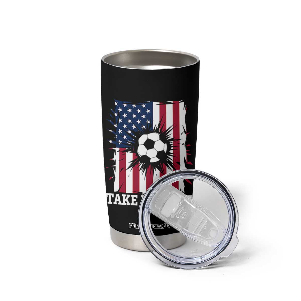 USA Soccer Game Day Tumbler Cup Take Us Home TS12 Print Your Wear