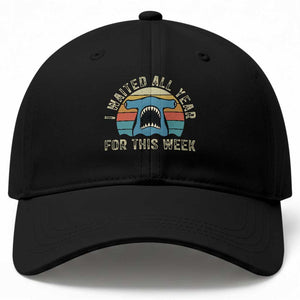 Hammerhead Shark Baseball Cap I Waited All Year For This Week Ocean Lover