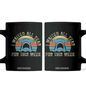 Hammerhead Shark Coffee Mug I Waited All Year For This Week Ocean Lover