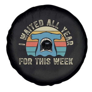 Hammerhead Shark Spare Tire Cover I Waited All Year For This Week Ocean Lover