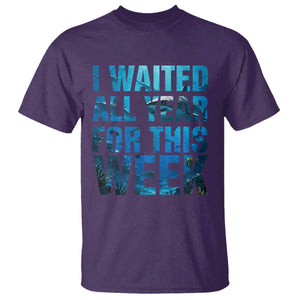 Shark Lover Week Gift T Shirt I Waited All Year For This Week