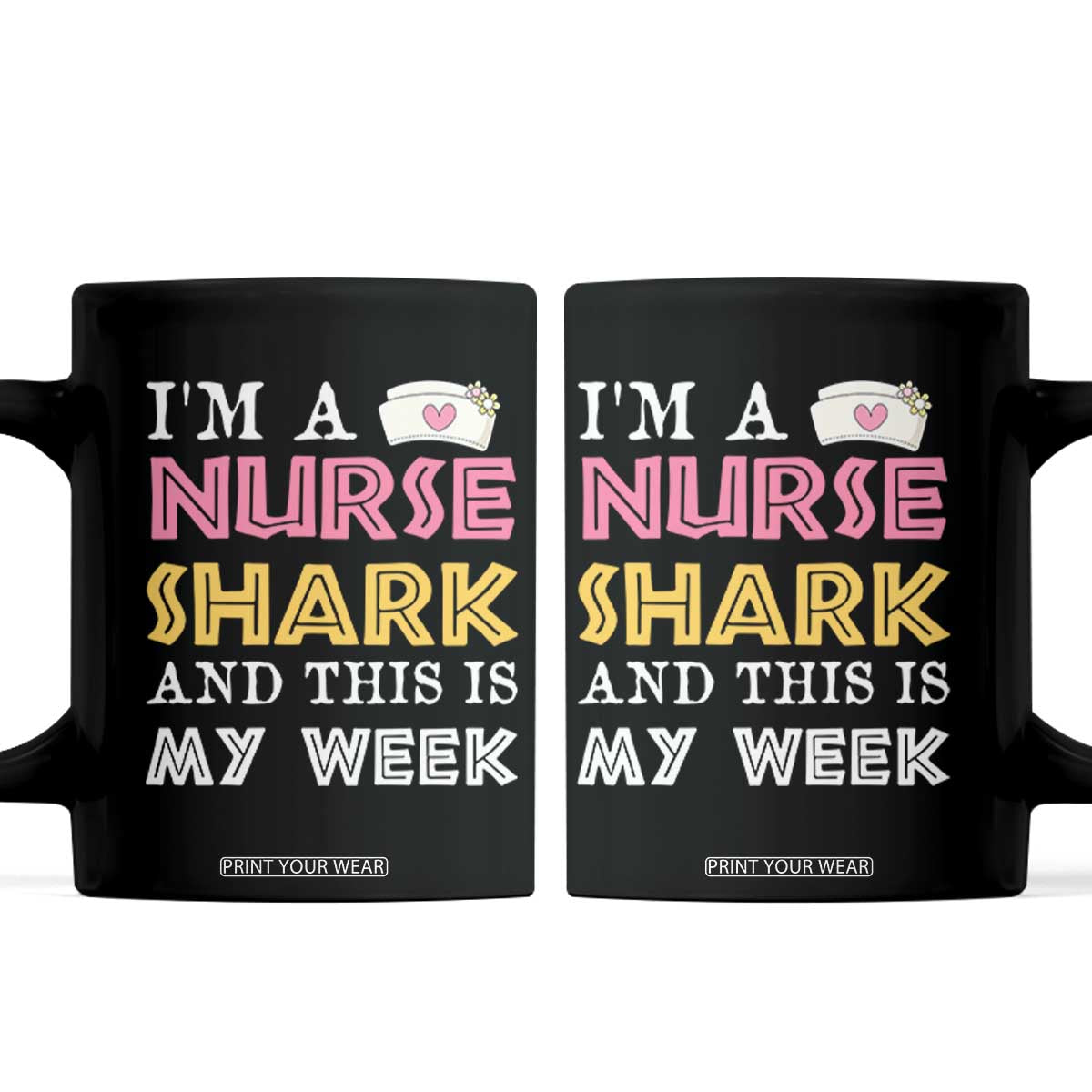 Funny Nurse Shark Gift Coffee Mug This Is My Week
