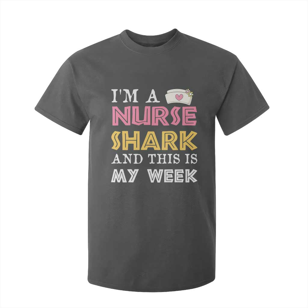 Funny Nurse Shark Gift T Shirt For Kid This Is My Week