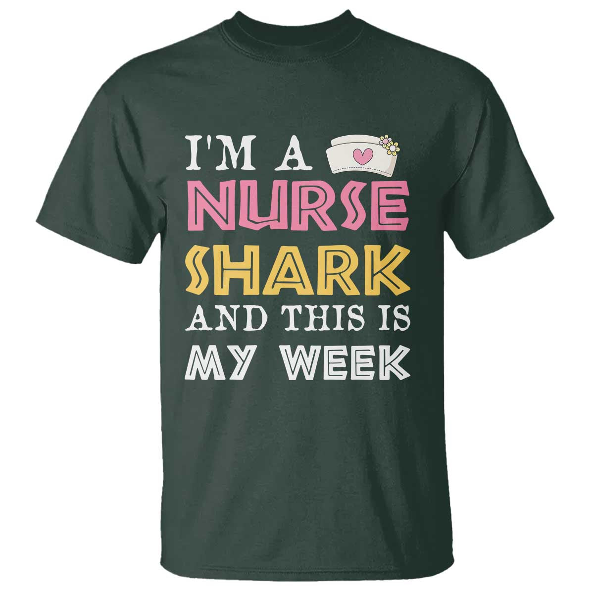 Funny Nurse Shark Gift T Shirt This Is My Week