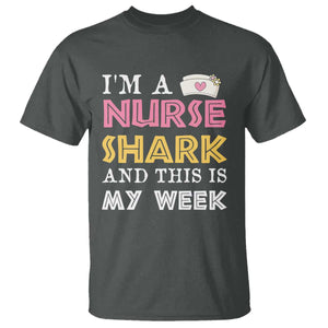 Funny Nurse Shark Gift T Shirt This Is My Week