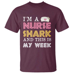 Funny Nurse Shark Gift T Shirt This Is My Week