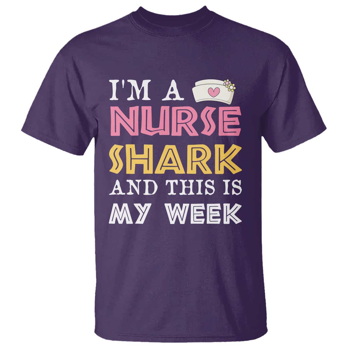 Funny Nurse Shark Gift T Shirt This Is My Week