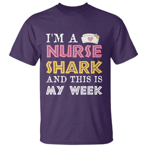 Funny Nurse Shark Gift T Shirt This Is My Week