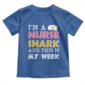 Funny Nurse Shark Gift Toddler T Shirt This Is My Week