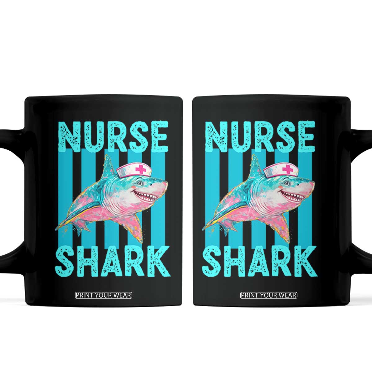 Funny Nurse Shark Coffee Mug Medical Worker Appreciation Gift