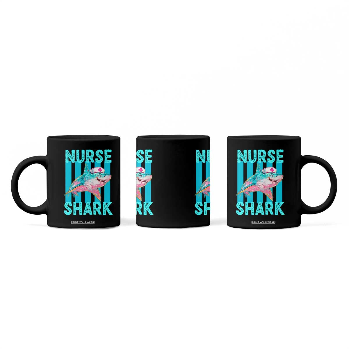 Funny Nurse Shark Coffee Mug Medical Worker Appreciation Gift