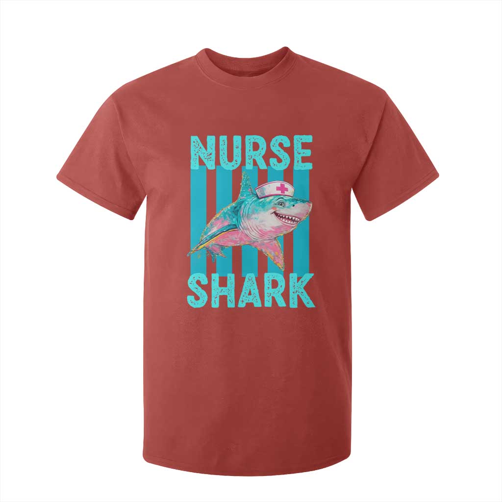 Funny Nurse Shark T Shirt For Kid Medical Worker Appreciation Gift