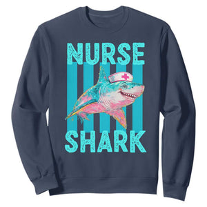 Funny Nurse Shark Sweatshirt Medical Worker Appreciation Gift
