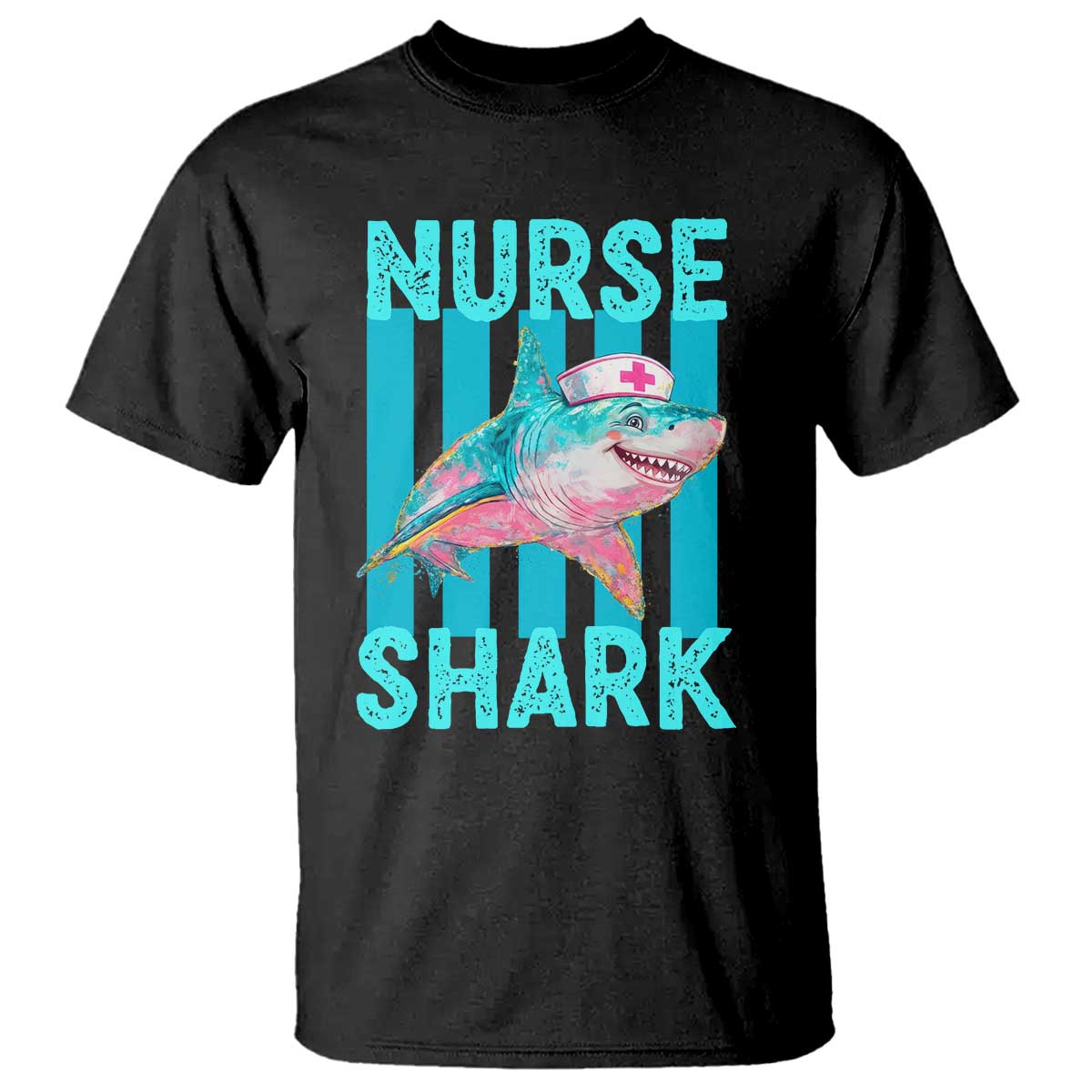 Funny Nurse Shark T Shirt Medical Worker Appreciation Gift