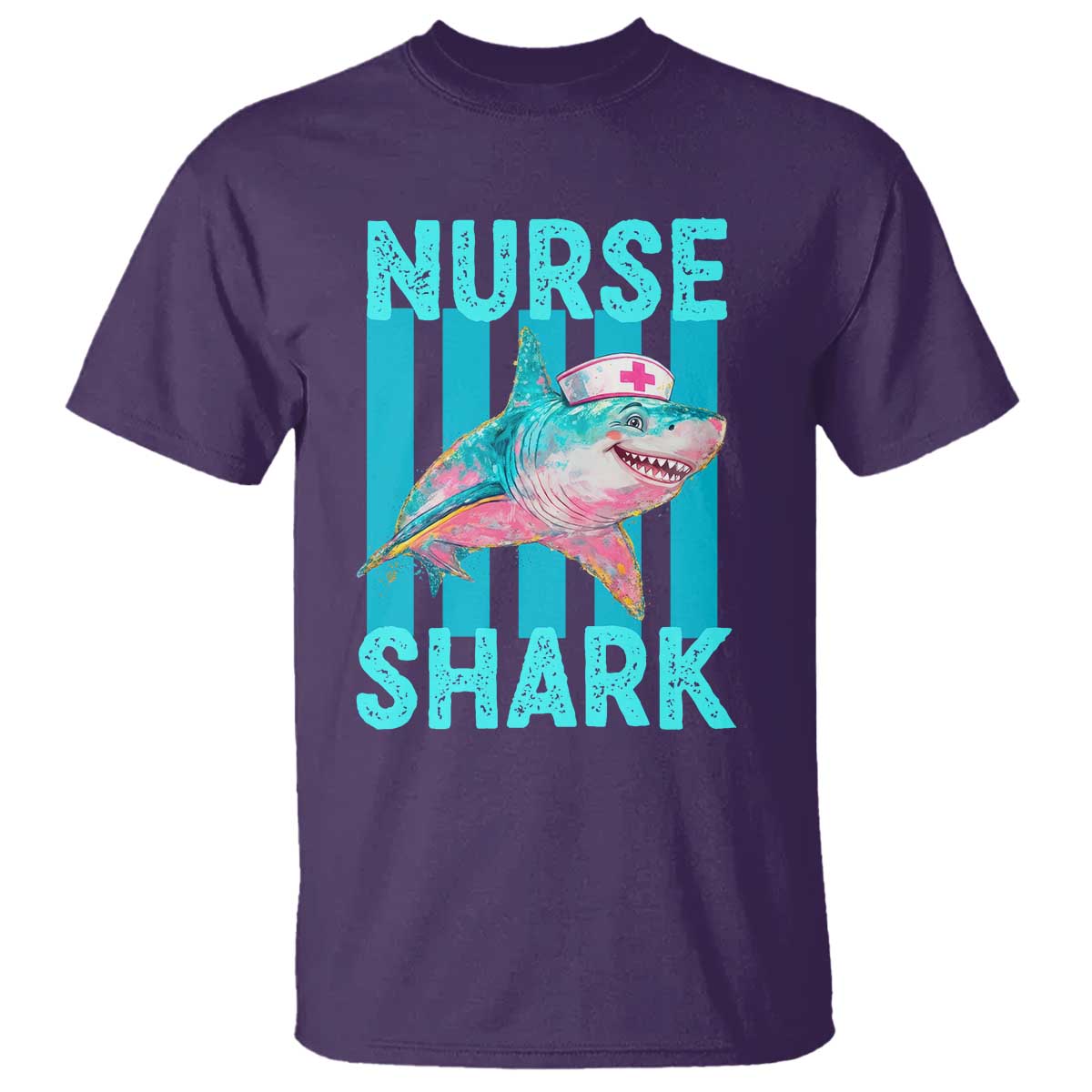 Funny Nurse Shark T Shirt Medical Worker Appreciation Gift