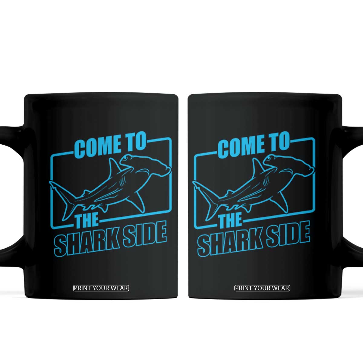 Funny Hammerhead Shark Lover Coffee Mug Come To The Shark Side