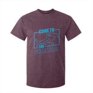 Funny Hammerhead Shark Lover T Shirt For Kid Come To The Shark Side