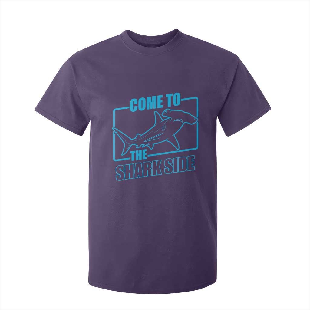 Funny Hammerhead Shark Lover T Shirt For Kid Come To The Shark Side