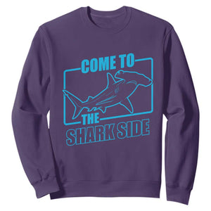 Funny Hammerhead Shark Lover Sweatshirt Come To The Shark Side