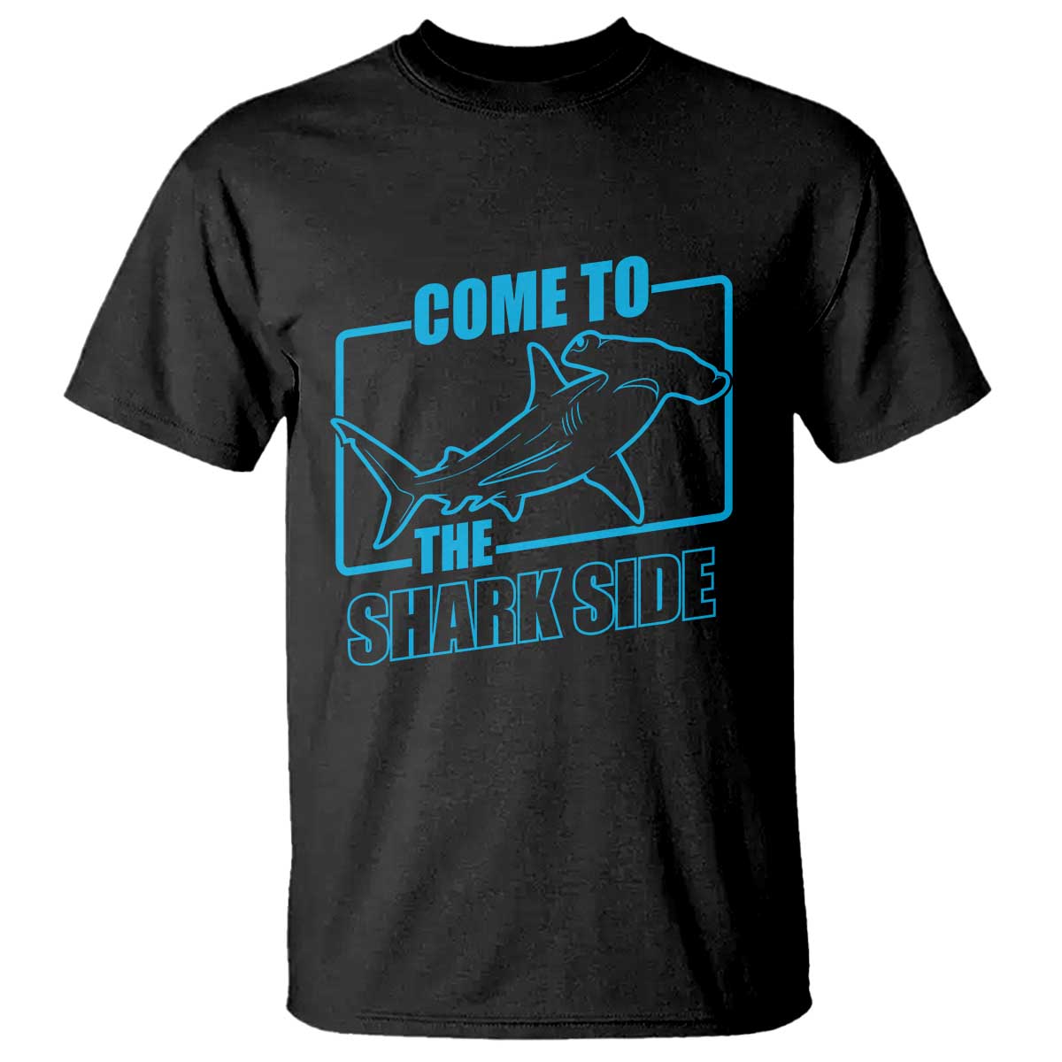 Funny Hammerhead Shark Lover T Shirt Come To The Shark Side