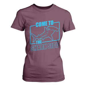 Funny Hammerhead Shark Lover T Shirt For Women Come To The Shark Side