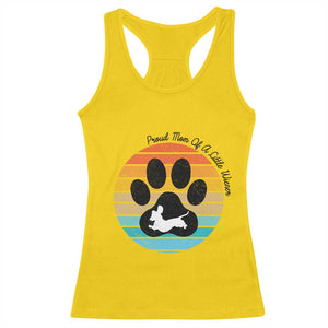Dachshund Dog Mom Racerback Tank Top Proud Mom Of A Little Wiener TS12 Daisy Print Your Wear