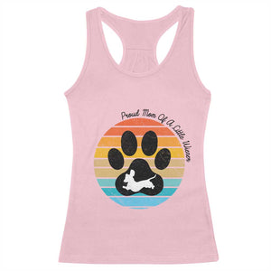 Dachshund Dog Mom Racerback Tank Top Proud Mom Of A Little Wiener TS12 Light Pink Print Your Wear
