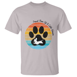 Dachshund Dog Mom T Shirt Proud Mom Of A Little Wiener TS12 Ice Gray Print Your Wear