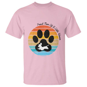 Dachshund Dog Mom T Shirt Proud Mom Of A Little Wiener TS12 Light Pink Print Your Wear