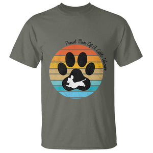 Dachshund Dog Mom T Shirt Proud Mom Of A Little Wiener TS12 Military Green Print Your Wear