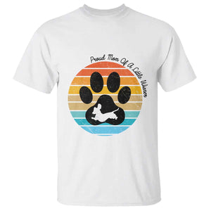 Dachshund Dog Mom T Shirt Proud Mom Of A Little Wiener TS12 White Print Your Wear