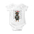 Christmas Dachshund Baby Onesie Funny Christmas Tree Killer - Print Your Wear