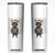 Christmas Dachshund Skinny Tumbler Funny Christmas Tree Killer TS12 White Print Your Wear