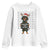 Christmas Dachshund Youth Sweatshirt Funny Christmas Tree Killer - Print Your Wear