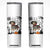 Funny Halloween Gift Skinny Tumbler Trick Or Treat With My Dachshund Dracula TS12 White Print Your Wear