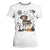 Funny Halloween Gift T Shirt For Women Trick Or Treat With My Dachshund Dracula - Print Your Wear