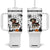 Funny Halloween Gift Tumbler With Handle Trick Or Treat With My Dachshund Dracula TS12 One Size: 40 oz White Print Your Wear