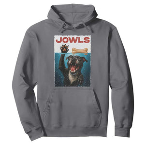 Pitbull Lover Hoodie Funny Jowls Horror Dog Poster TS12 Charcoal Print Your Wear