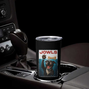 Pitbull Lover Tumbler Cup Funny Jowls Horror Dog Poster TS12 Print Your Wear