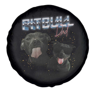 Pitbull Dad Spare Tire Cover Funny Gift For Pitbull Lover TS12 Print Your Wear