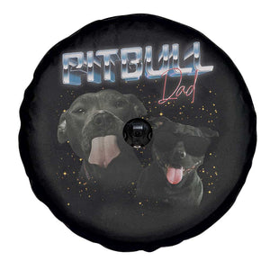 Pitbull Dad Spare Tire Cover Funny Gift For Pitbull Lover TS12 Print Your Wear