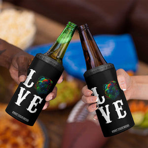 Colorful Pitbull Graphic Art For Dog Lover 4 in 1 Can Cooler Tumbler TS12 Print Your Wear