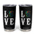 Colorful Pitbull Graphic Art For Dog Lover Tumbler Cup - Print Your Wear