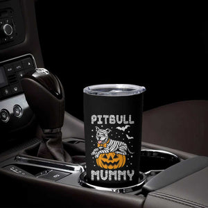 Halloween Dog Lover Tumbler Cup Funny Pitbull Mummy TS12 Print Your Wear