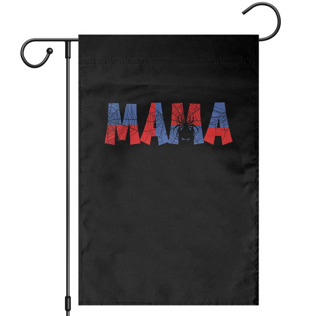 Spooky Mama Spider Web Garden Flag Cute Halloween Mom Gift TS12 Black Print Your Wear
